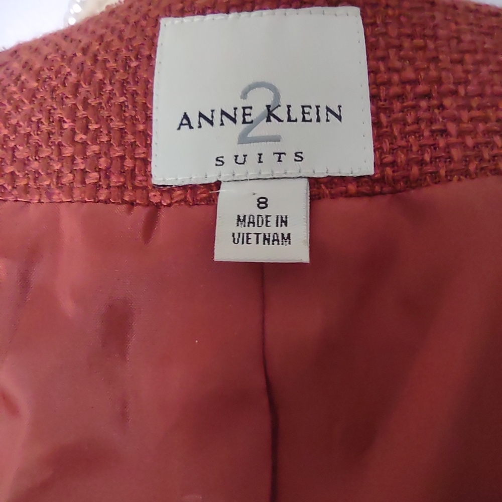 Anne Klein 2  Jacket & Skirt size 8 - Picture 15 of 16